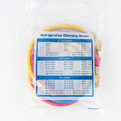 耐高压加液管R134a汽车空调加氟管R22冷剂R410冷媒管雪种管