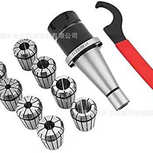 10PCS 铣床刀柄 NT40-ERu32套装(6-8-10-12-14-16-18-20mm)