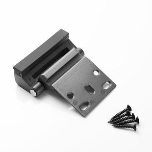 便携式免打孔铝合金防盗门内反锁C扣链锁紧扣室内门搭扣快速卡扣