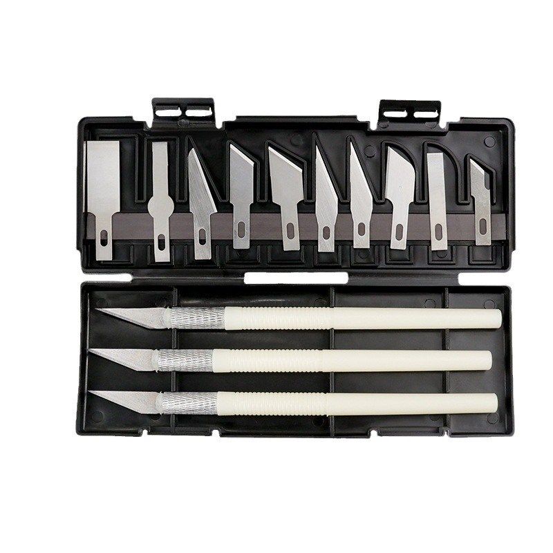 13PC雕刻刀美工刀手工刻刀手账刀具笔刀贴膜刀组合刀Y片 剪纸工具,基础建材,其它五金,淘宝优惠券,粉丝福利购,淘宝优惠卷