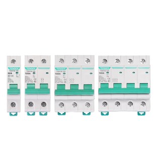 4P三相100A闸刀闸63A 2P单相3P 电气TGH1N 125小型隔q离开关1P