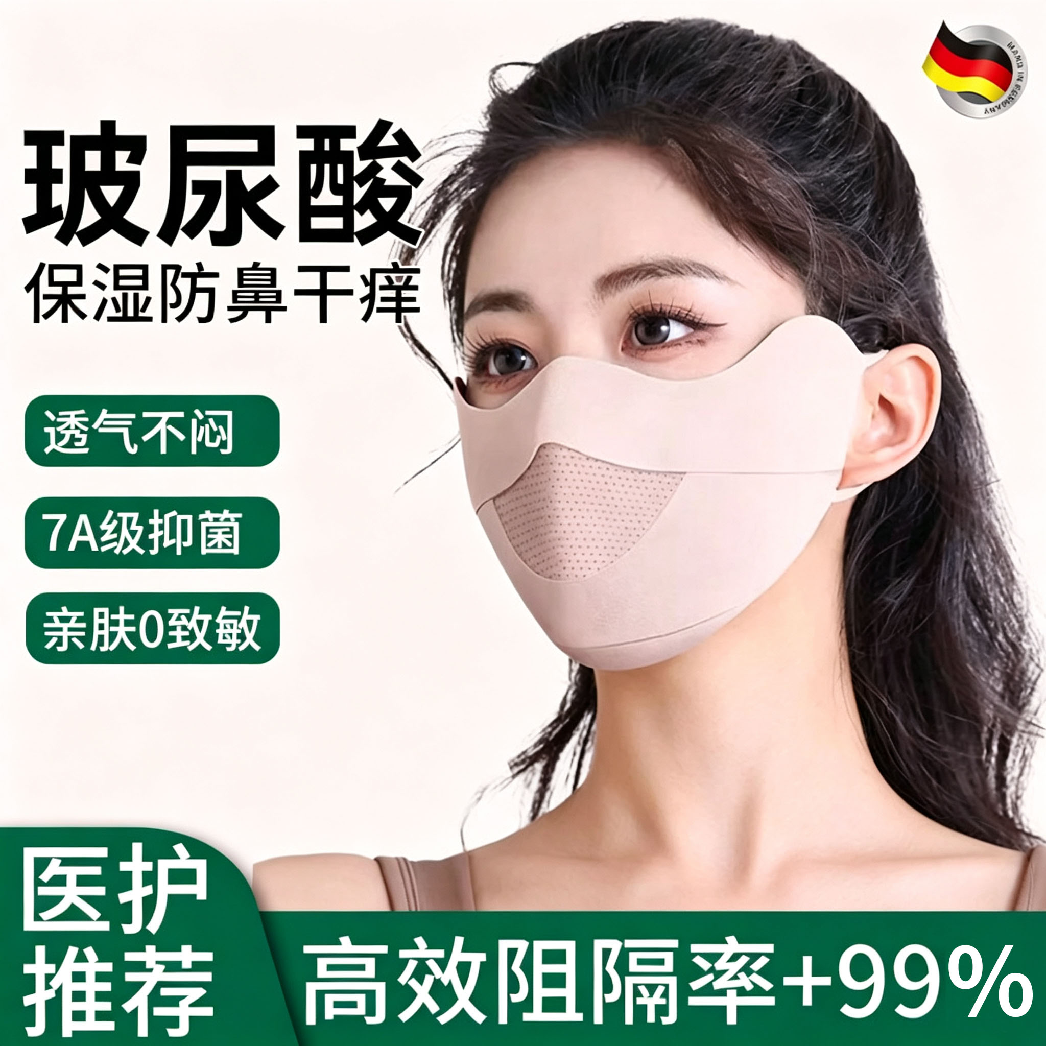 【过敏性鼻炎专用口罩】易呼吸图片