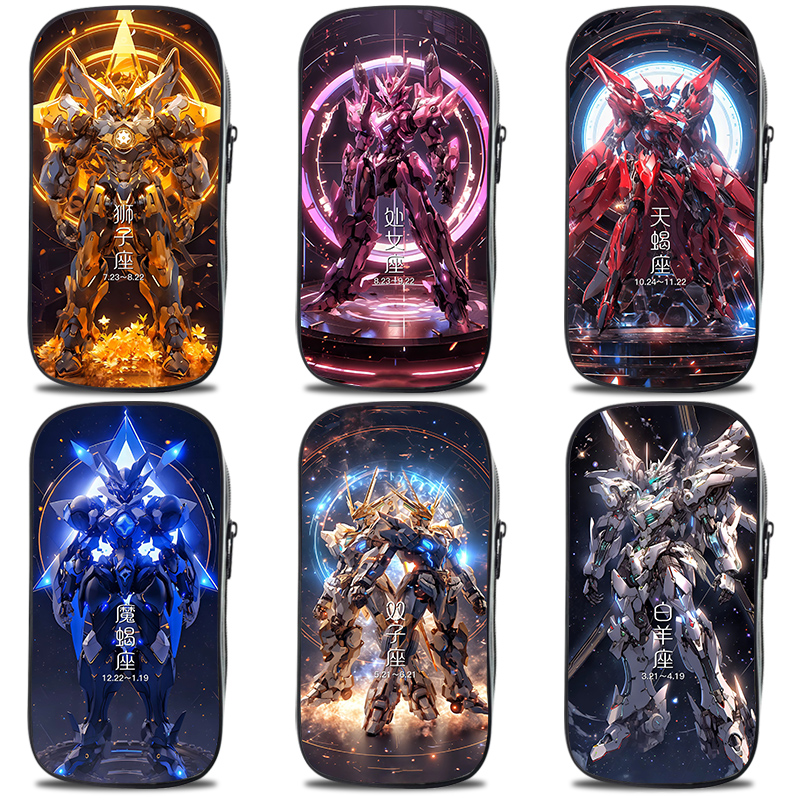 尧臣印花帆布二次元个性创意