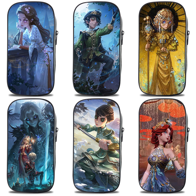 盲女渔女笔袋铅大容量笔盒文具盒第五人格文具袋约瑟夫初中生男孩子小学生用多功能铅笔盒男女帆布个性创意