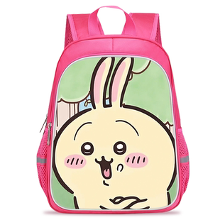 可爱卡通吉伊卡哇小学生幼儿园轻便护脊乌萨奇双肩背包一二三四五六年级学生书包女童减负防水个性来图定制潮
