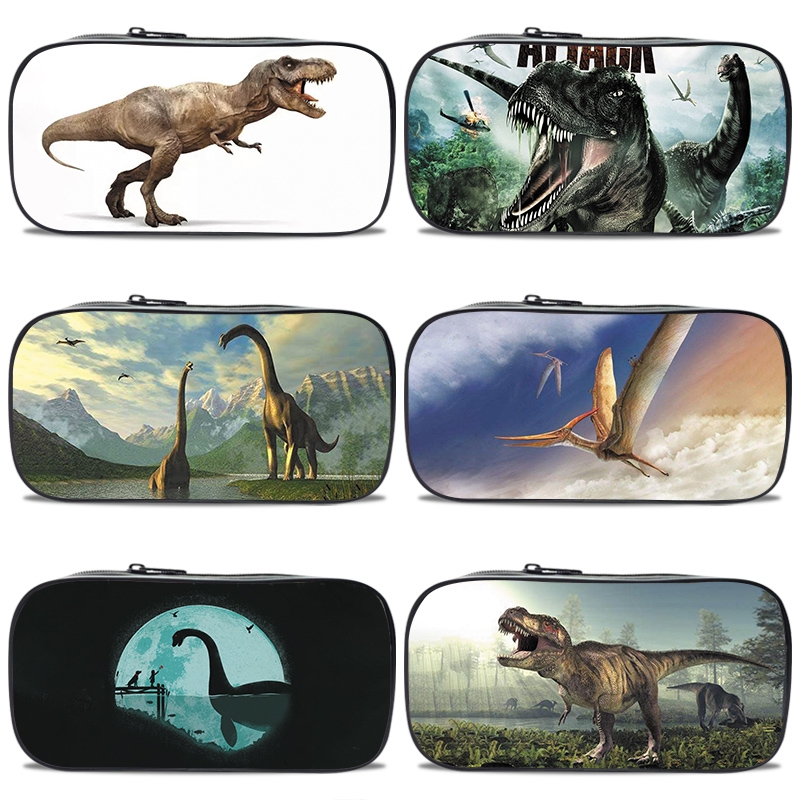 雷龙帆布多功能笔袋侏罗纪