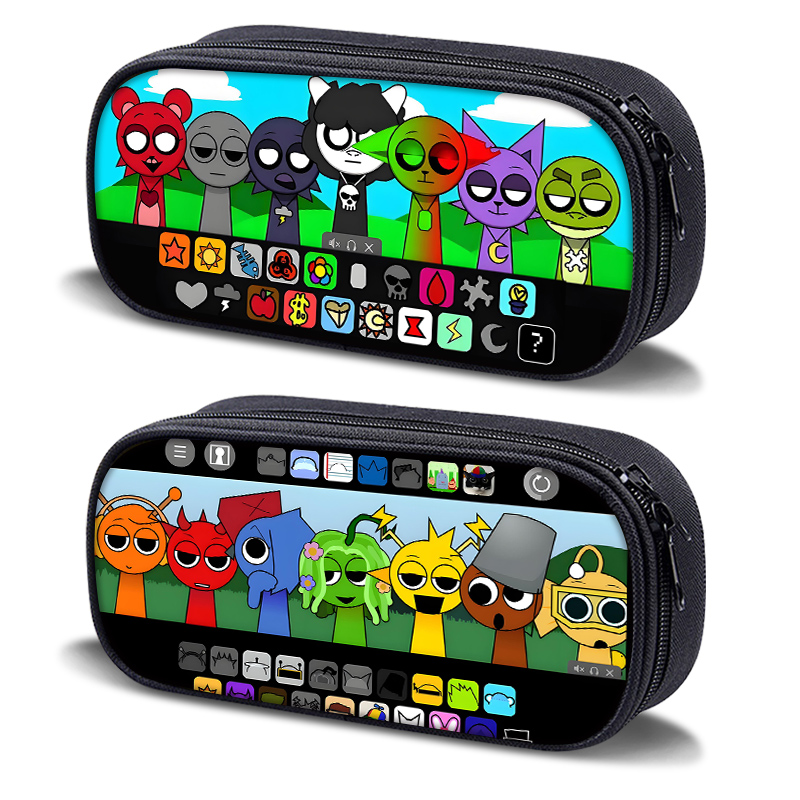 尧臣二次元帆布个性创意笔袋