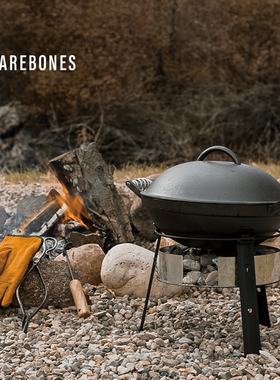 BAREBONES北邦多功能烤箱家用组合锅野生厨房同款户外铸铁套锅