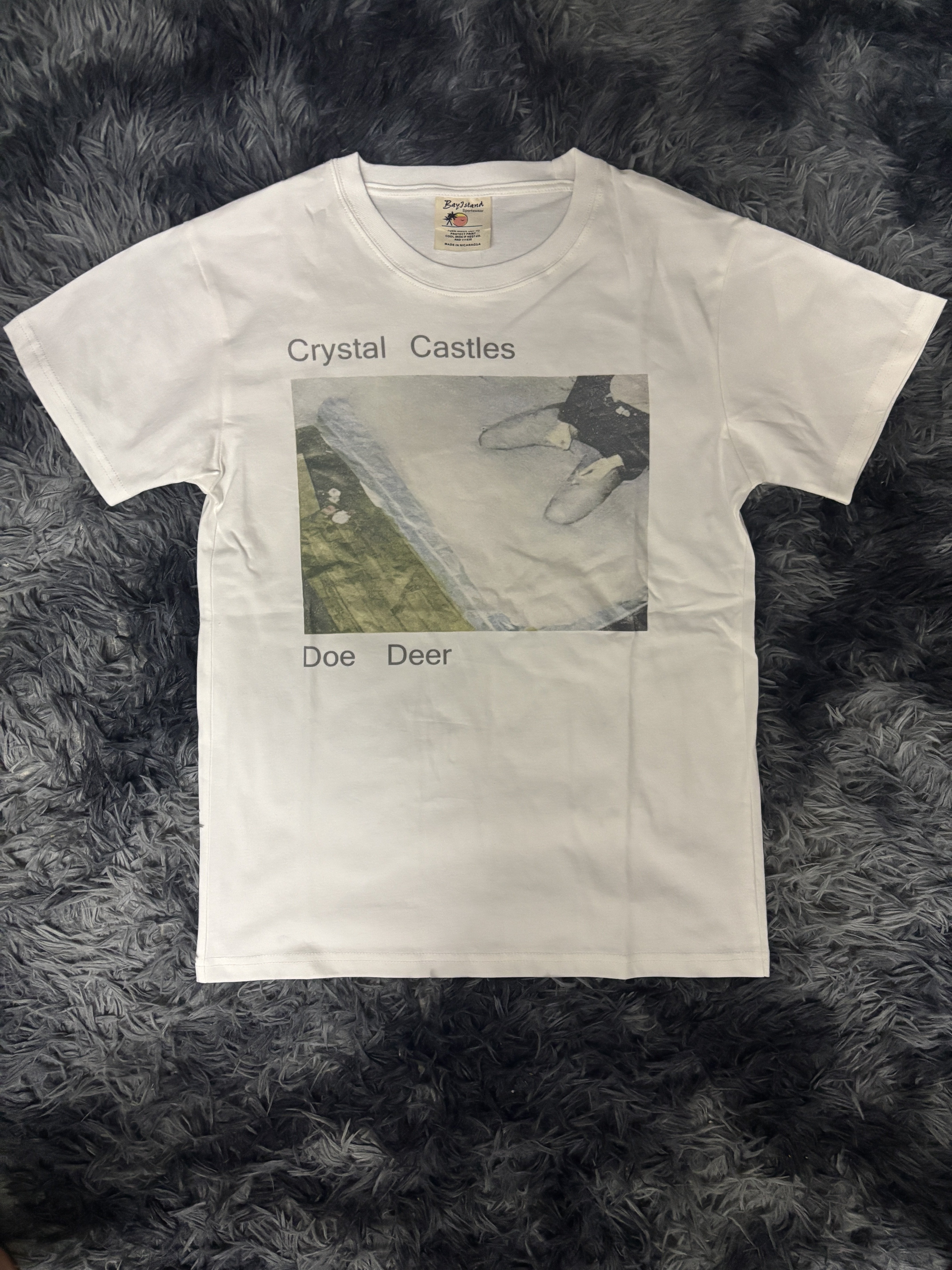 thumbnail for [Bonus] Vintage Crystal Castles Crystal Castles Collaboration Band T-shirt