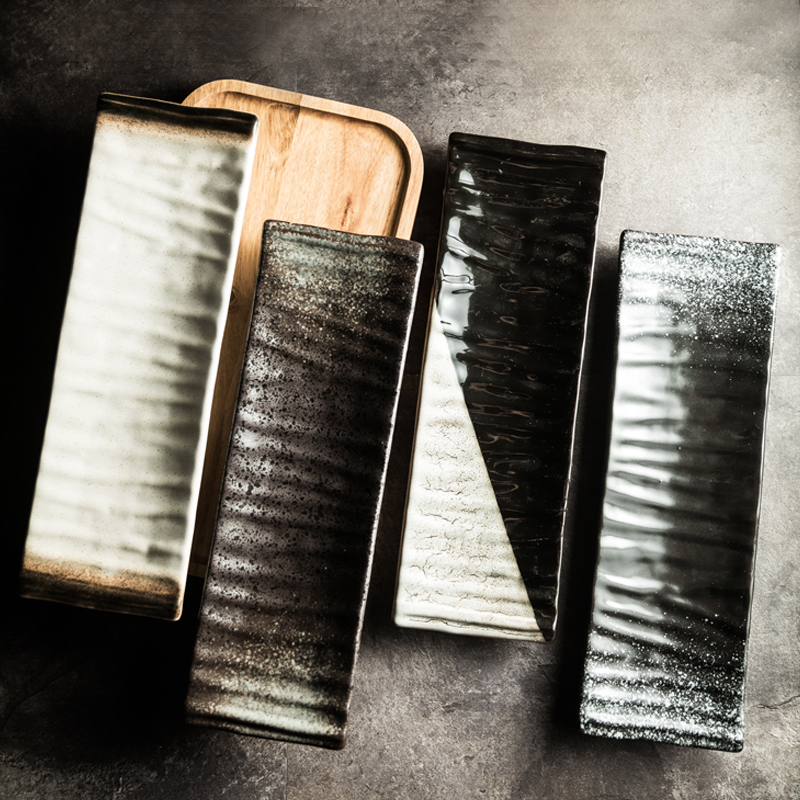 日式长方盘陶瓷盘子寿司