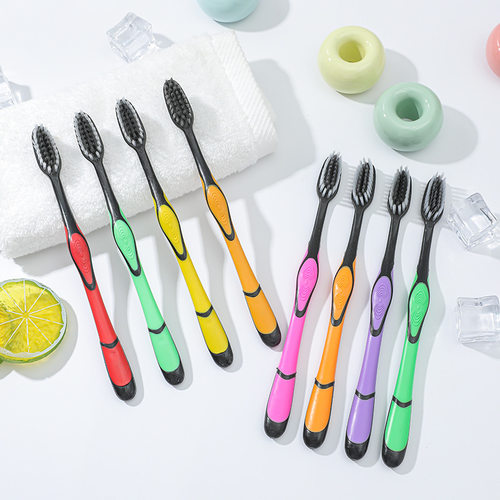 软毛牙刷成人家用高档家庭装学生宿舍细毛家庭装男女大人独立包装