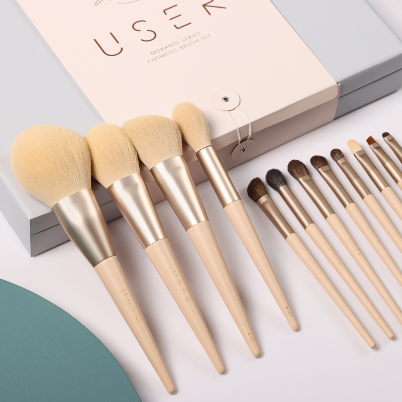 莫兰迪动物毛柔软散粉腮红修容刷