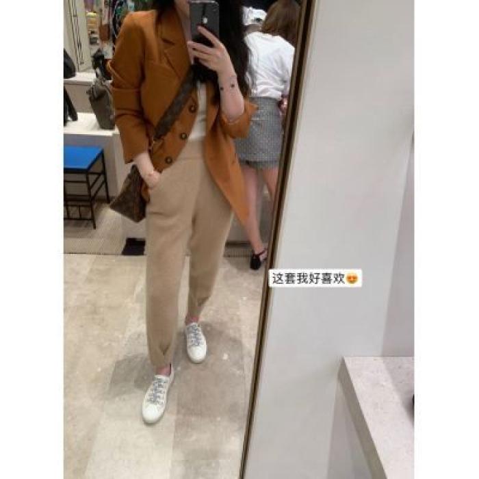 舒适榜单 脚口设计感百搭显瘦休闲裤女秋季新款