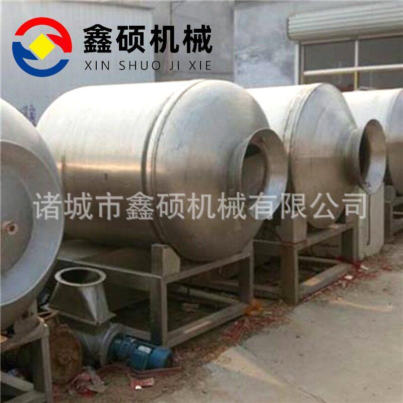 鑫硕厂家商用真空滚揉机牛羊肉卷鸡柳肉串猪肉等肉制品真空腌制机