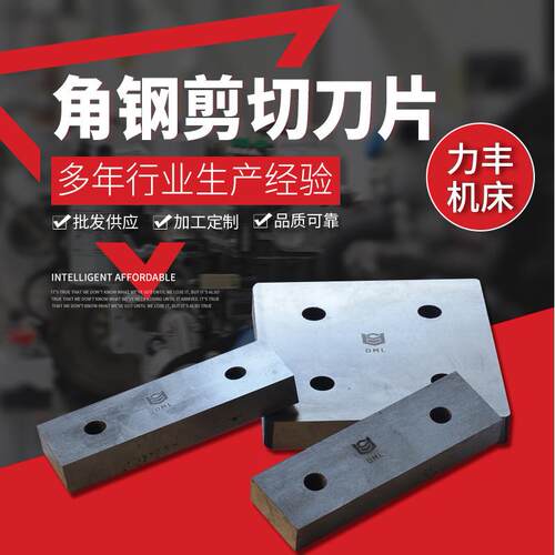 力丰厂家不锈钢角钢剪切刀片冲压机冲床异形刀片折弯机模具