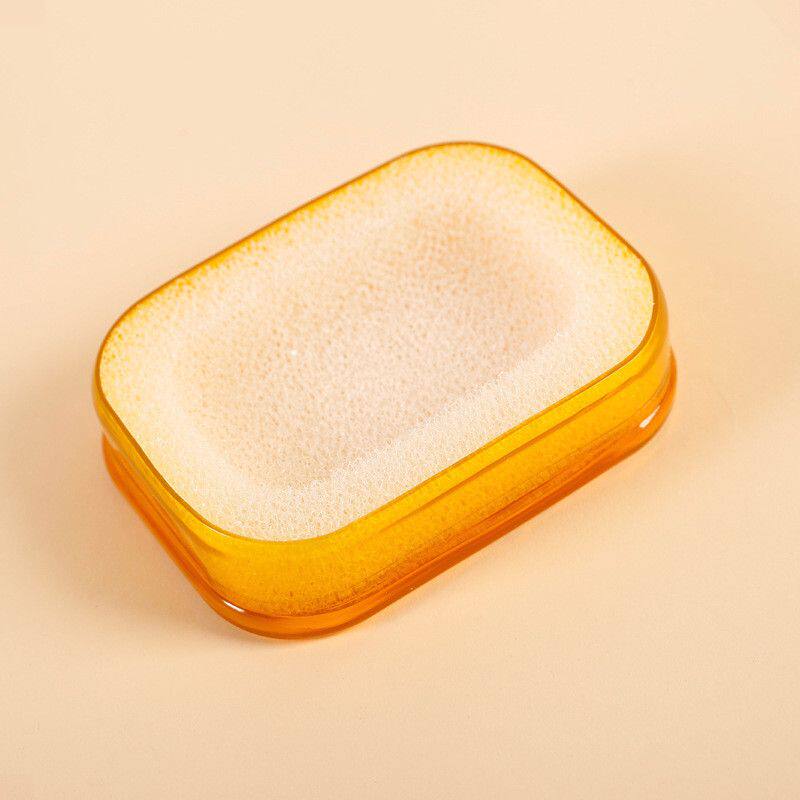 【2个装】韩式有氧双层沥水皂盒 海绵吸水创意旅行便携硅胶香皂盒|ruв категории семья/личные чистящие средства, ванная приборов/принадлежности для ванной, мыло - от Buy2taobao.com для оказания профессиональной услуги покупки агента Taobao