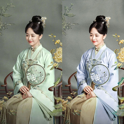 影视古装谭松韵仙女裙汉服中国风