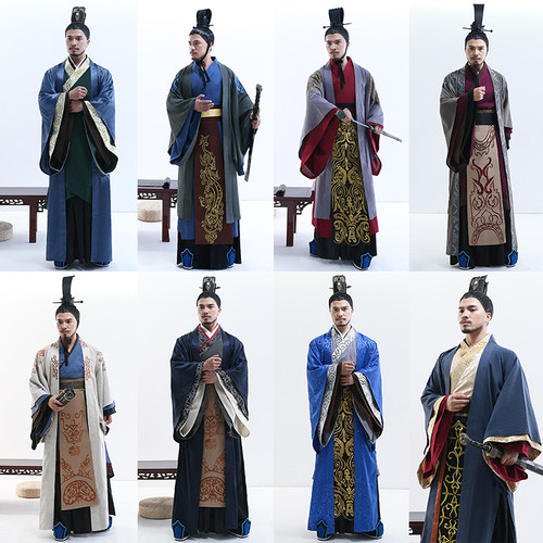影视古装秦朝汉朝魏晋皇帝服龙袍