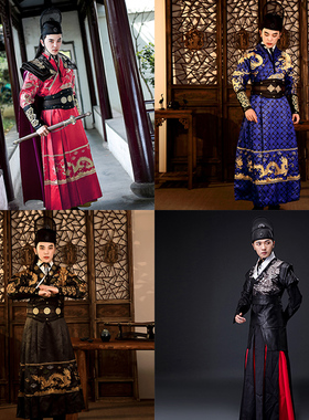 影视古装明朝张震锦衣卫绣春刀锦衣之下同款飞鱼服侠客剑客演出服