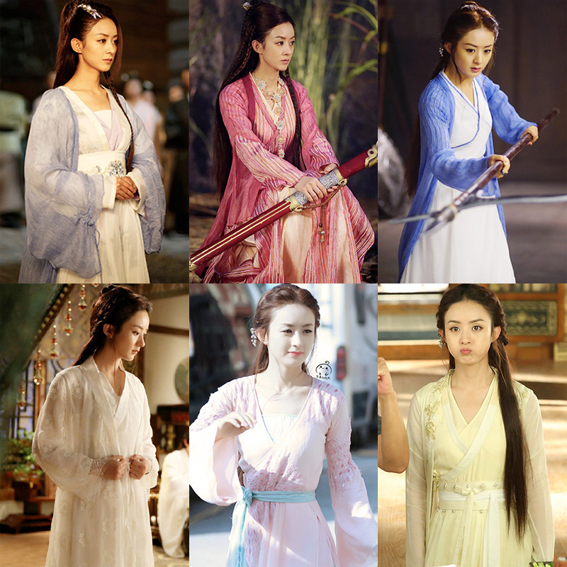 楚乔传武侠仙女赵丽颖古装汉服图片