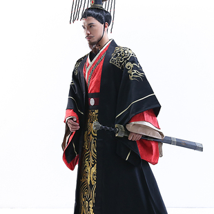 影视古装秦朝汉朝魏晋皇帝服龙袍大王古装男汉服大臣服秦始皇古装