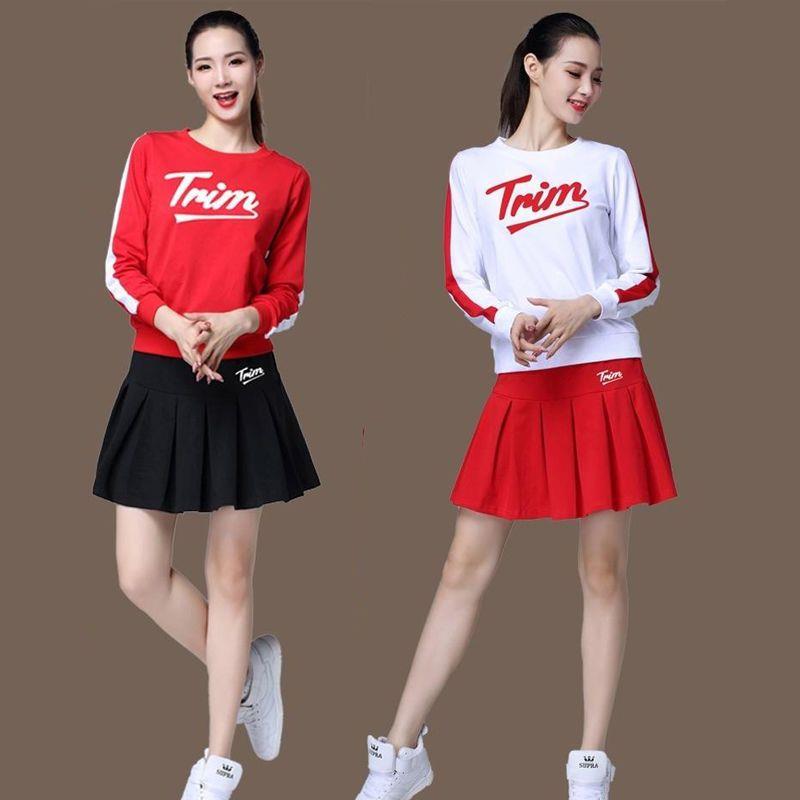 杨丽萍广场舞服装新款春秋季舞蹈服套装女跳舞衣服套裙运动服秋冬