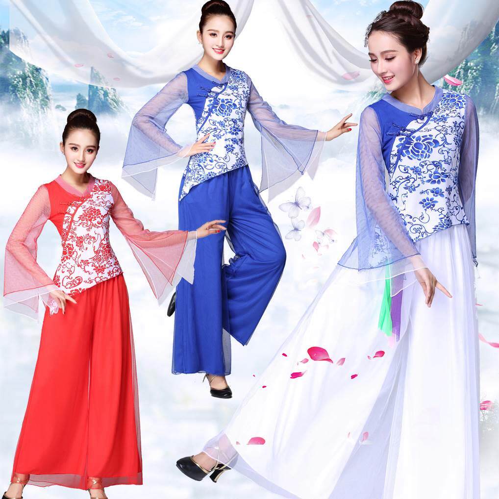 广场舞服装新款套装江南古典舞夏季中老年民族风跳舞衣女特价清仓