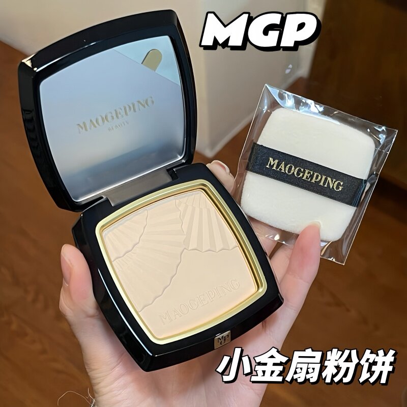 毛戈平小金扇粉饼小样光感柔纱凝颜粉饼柔焦无痕定妆控油免费试用