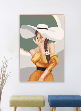 速发充河 l 中文墨曼妙少】数字油画填【水油彩手工绘画画上涂色