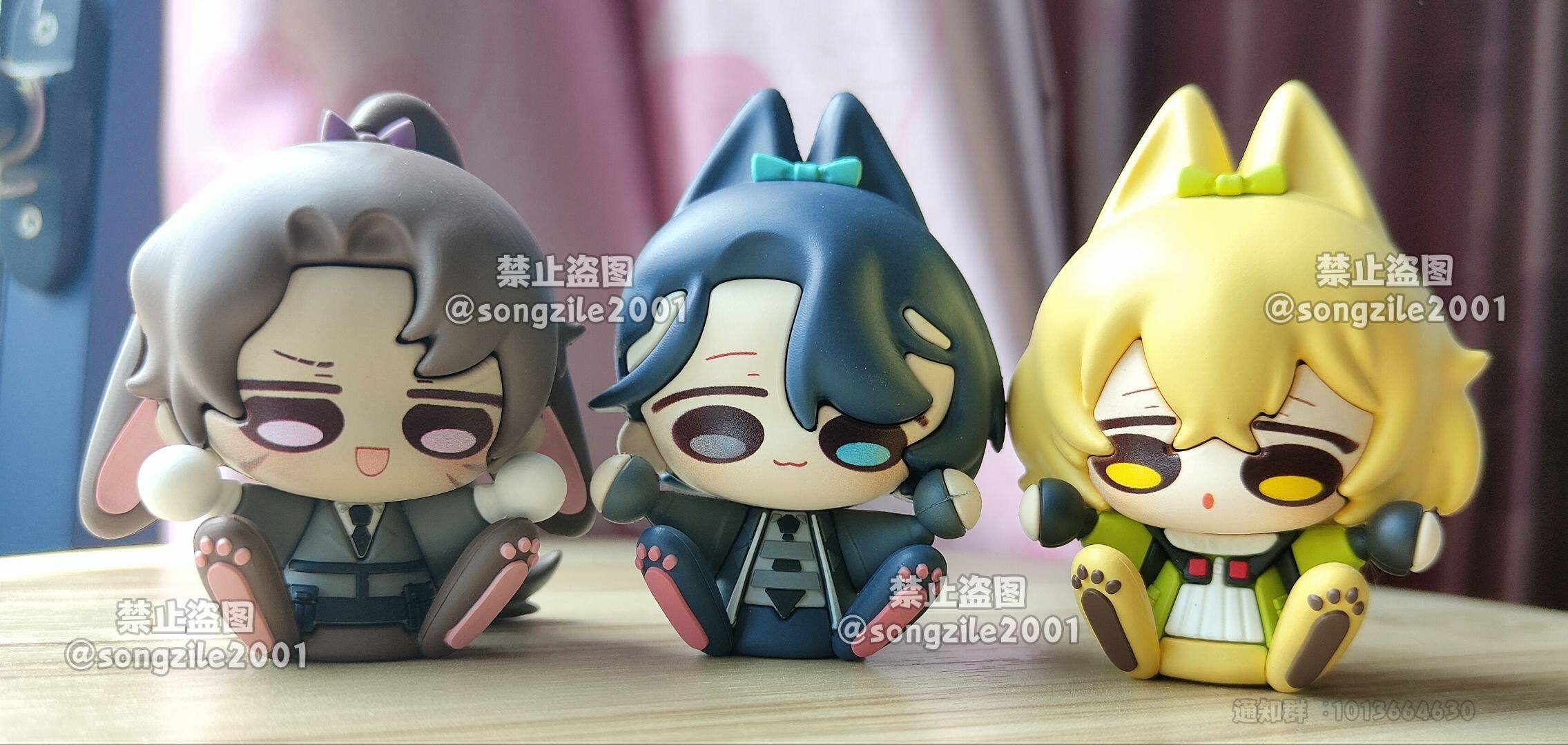 thumbnail for [Full Payment Pre-sale] Border Prison Bus Period Bunny PVC Sitting Pose Decoration Honglu Heathcliff Sinclair