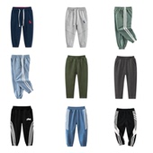 运动束脚长裤 27kids品牌秋装 中小童卡通2025春秋条纹男童儿童卫裤