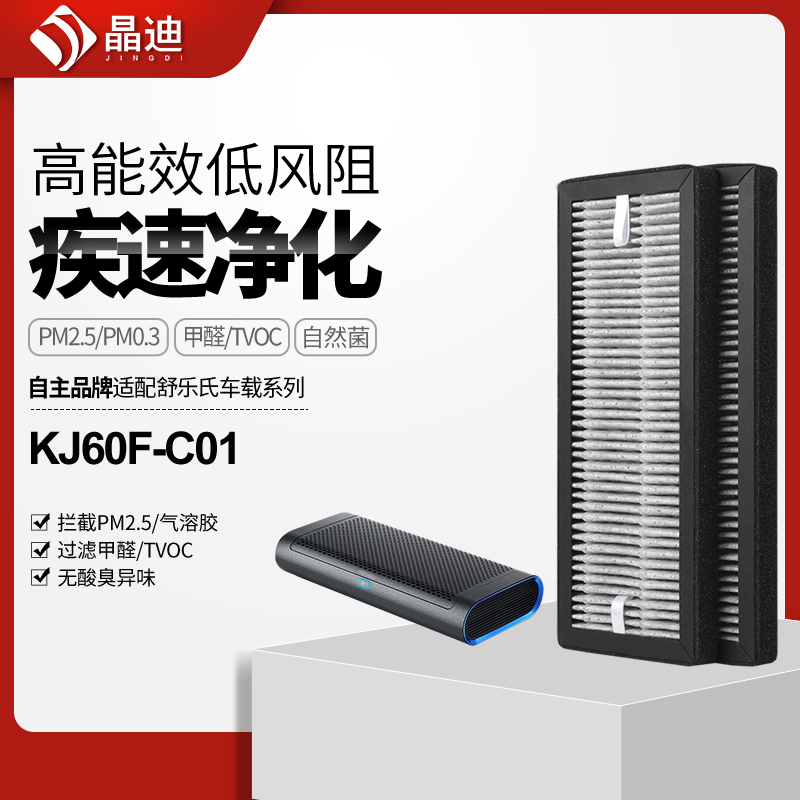 适配舒乐氏车载空气净化器