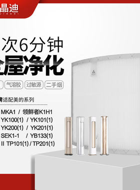 适配美的新风空调滤芯SEK1-1/MKA1/K1H1/YK100(1)过滤网