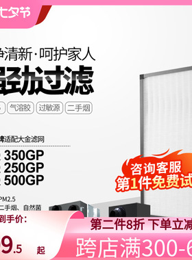 适配大金新风系统全热交换机滤网VAM250GMVE/VAM350GMVE除醛滤芯