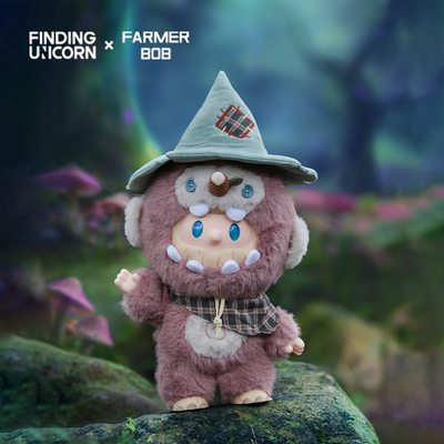 寻找独角兽 FARMER BOB木偶兽搪胶毛绒玩偶玩具桌面居家摆件公仔