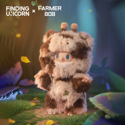 寻找独角兽FARMER BOB怪奇夜游团系列搪胶毛绒盲盒潮流挂件配饰