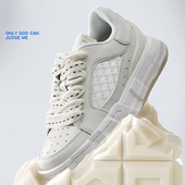 黑白百搭ins潮流 BOB艺术灵感夹心饼干休闲鞋 寻找独角兽 FARMER