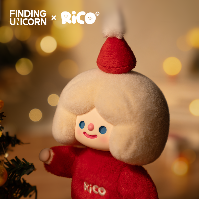 【新品】寻找独角兽 圣诞快乐RiCO搪胶毛绒挂件吊卡潮玩毛绒玩具,模玩/动漫/周边/娃圈三坑/桌游,潮玩盲盒,淘宝优惠券,粉丝福利购,淘宝优惠卷