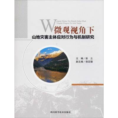 微观视角下山地灾害主体应对行为与机制研究