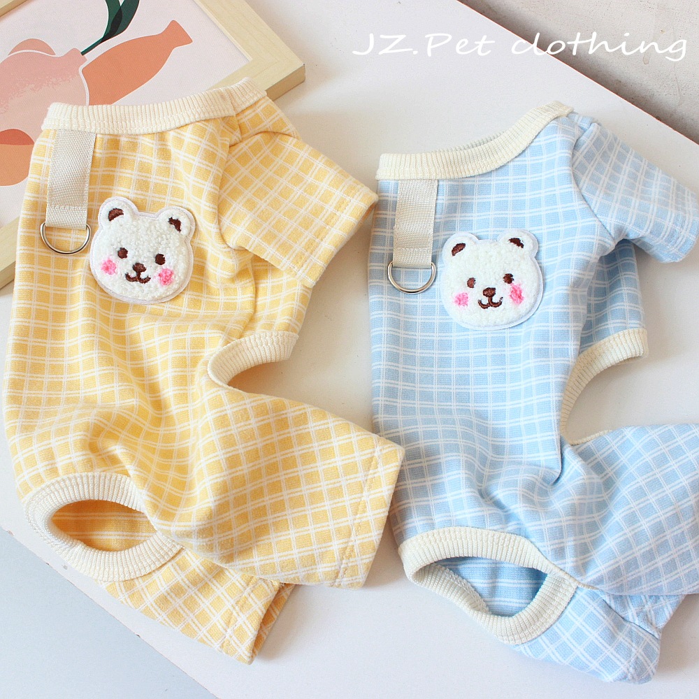 宠物衣服秋冬季四腿款