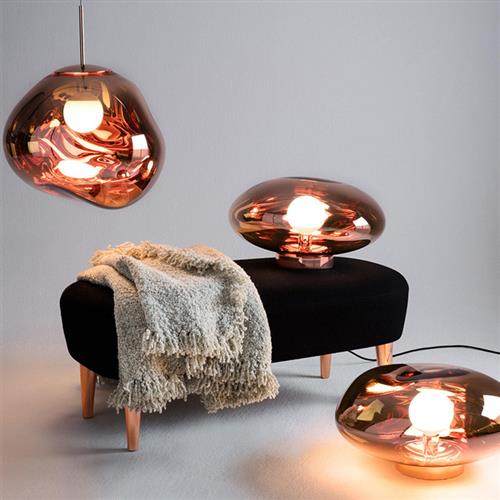 现代简约餐厅灯熔岩吊灯北欧床头吧台复式楼梯间吊灯店铺商用灯具