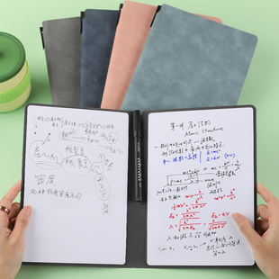 a5小白板便携可擦写白板笔记本桌面记事板留言板写字板草稿刷题板课题板办公备忘提示板手写白板定制logo团购
