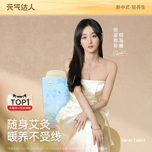 元 气达人艾灸坐垫电加热艾草热敷毯艾绒办公室坐灸垫女发热臀部包