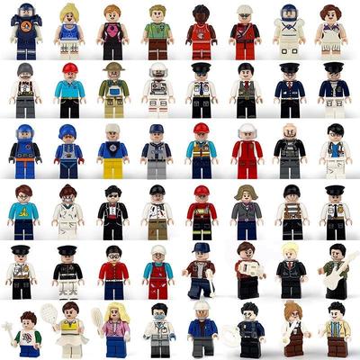 适用乐高积木人仔小颗粒