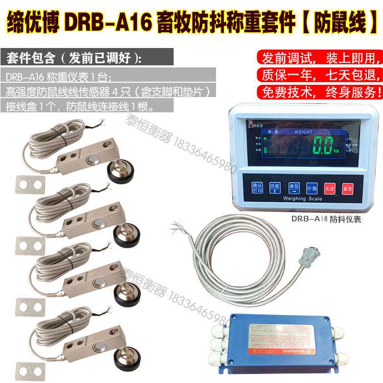 耀华2t/3T/5吨小地磅整套配件缔优博全防鼠线传感器地磅全套配件