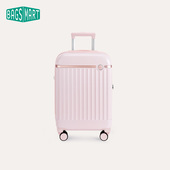 bagsmart拉杆箱可扩容登机箱女行李箱小型万向轮行李箱轻便耐磨