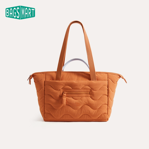 bagsmart托特包单肩包通勤软包女