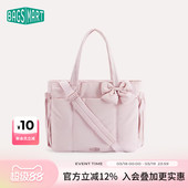 bagsmart旅行包单肩斜挎手提健身大容量轻便短途通勤行李袋收纳包