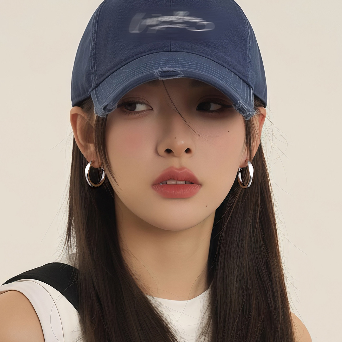 999纯银针圆圈耳环高级感女素圈