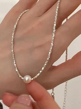 碎银几两施家珍珠项链女